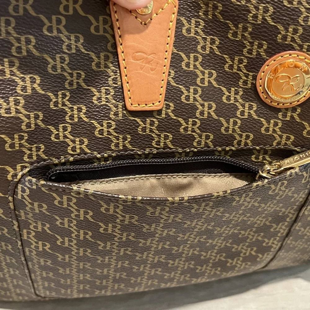 Beautiful Rioni Moda Italia Satchel Signature Teacher's Bag  Like New Co…